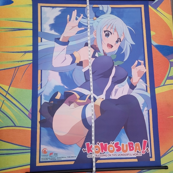 Konosuba Anime Wall Scroll - Picture 2 of 4